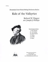 Ride of the Valkyries Orchestra sheet music cover